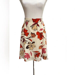 Philosophy Women's Poppy Floral Print Skirt Size Medium NWT Feminine Flirty